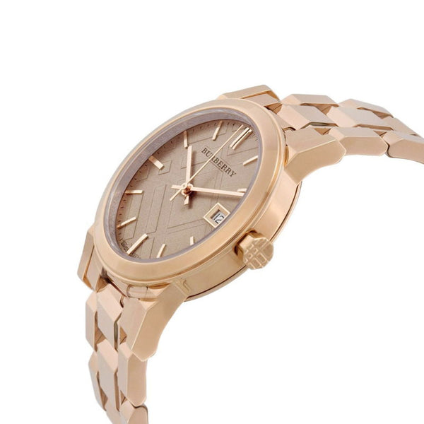 Burberry Women’s Swiss Made Stainless Steel Rose Gold Dial Women's Watch BU9126 - Big Daddy Jewelry #2