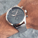 Hugo Boss Companion Chronograph Grey Dial Men's Watch 1513549 Water resistance: 50 meters Movement: Quartz