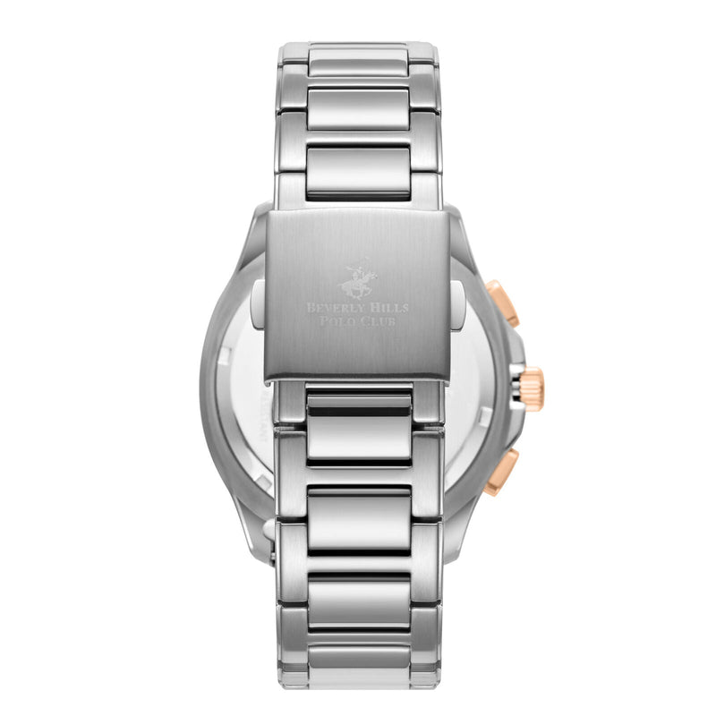 Beverly Hills Polo Club Metallic Stainless Steel Men's Watch - BP3212X.371 BP3212X.371 - Image 4