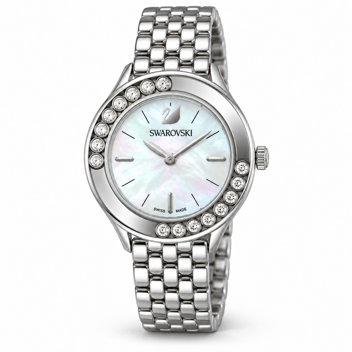 Swarovski Lovely Crystals Mini Crystals Silver Dial Silver Steel Women's Watch 5242901