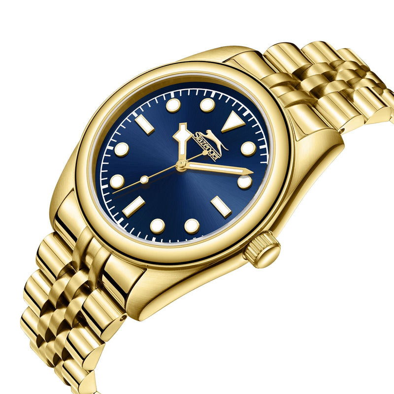 SLAZENGER Gold Stainless Steel Men's Watch - SL.09.2354.1.06 SL.09.2354.1.06 - Image 4