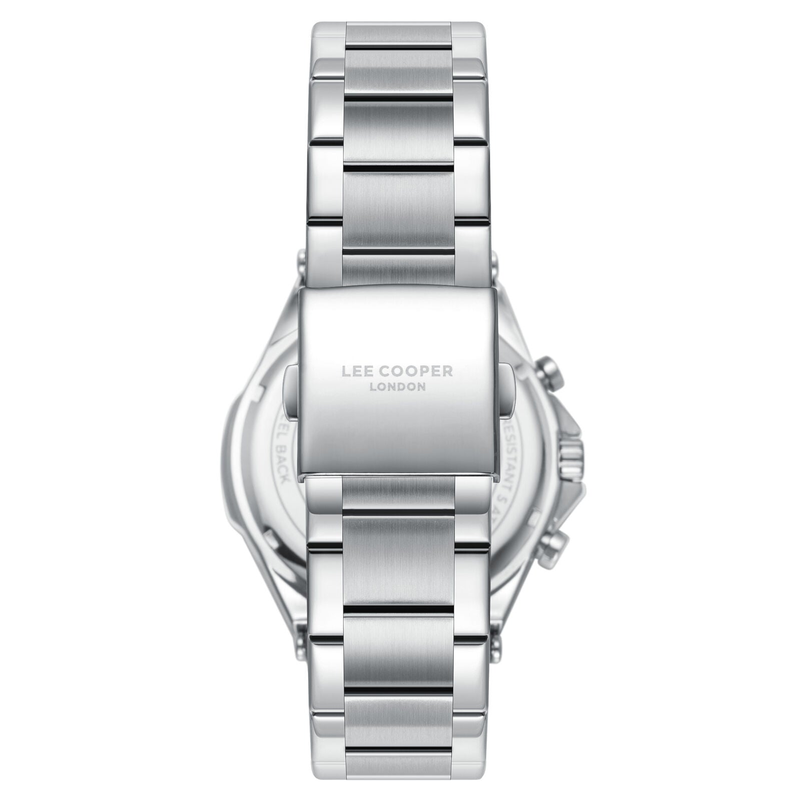 Lee Cooper Contemporary Multifunction Blue Dial Silver Watch - LC08219.390