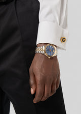 Versace Hellenyium Two-Tone Blue Dial Men's Watch VEVK00520 - Big Daddy Jewelry #4