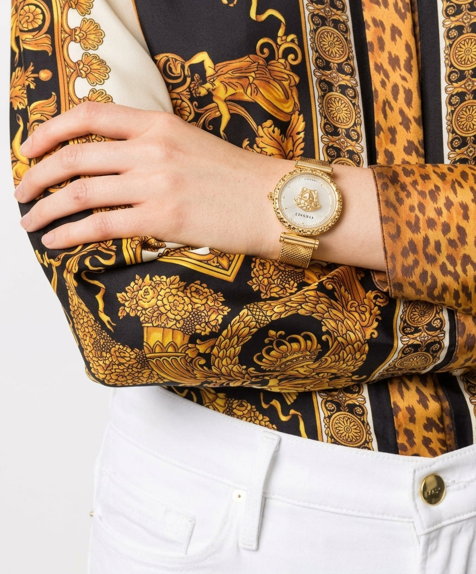 Versace Empire Greca Gold Women's Watch - VEDV00619
