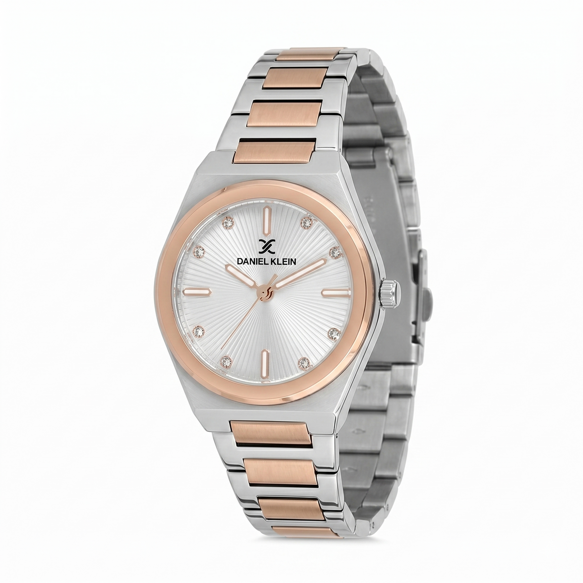 Daniel Klein Premium Three Hand Two Tone Watch - DK.1.13900-6