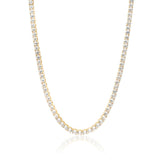 Big Daddy 3mm Diamond Gold Tennis Chain