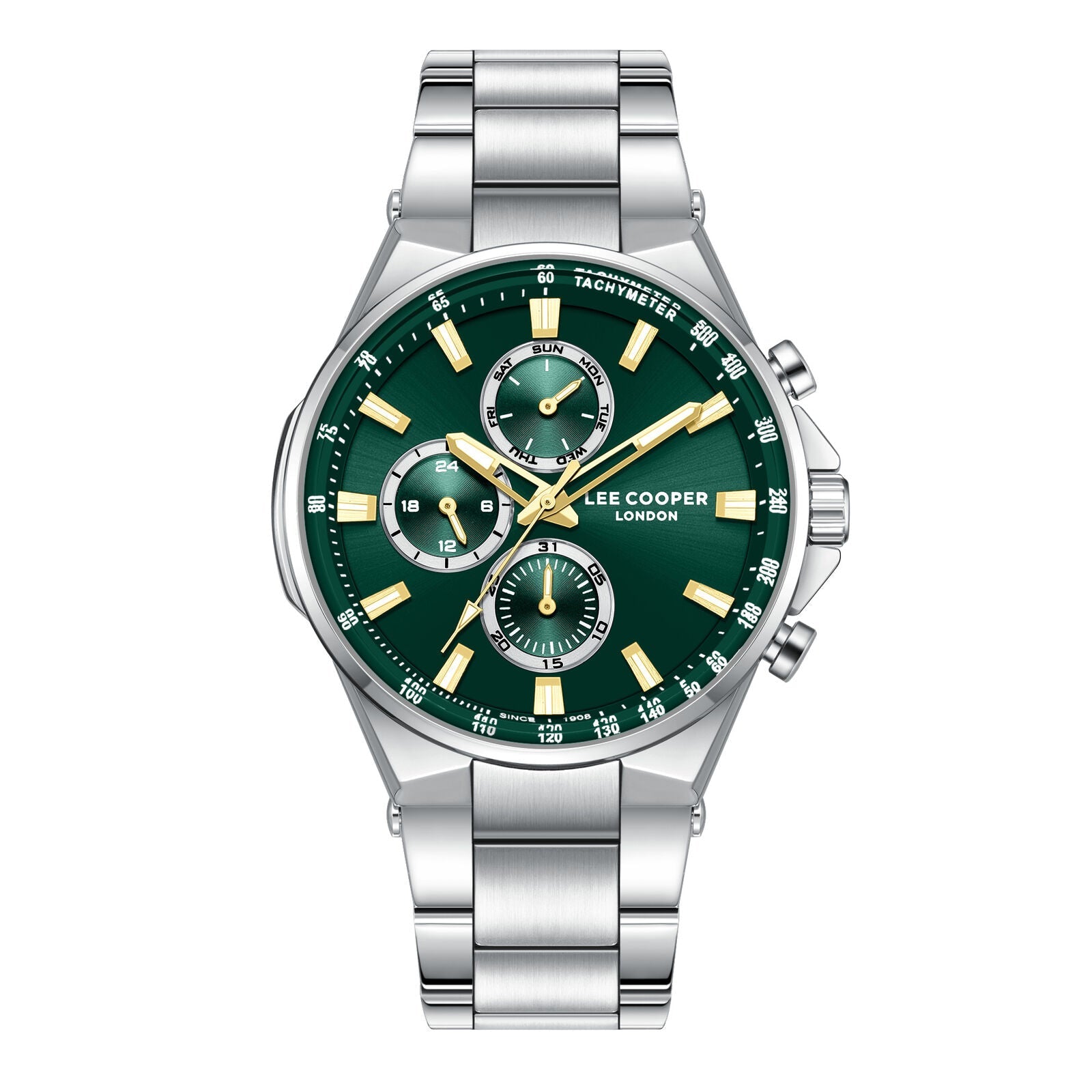 Lee Cooper Silver Men's Watch LC08219.370 LC08219.370 - Image 1