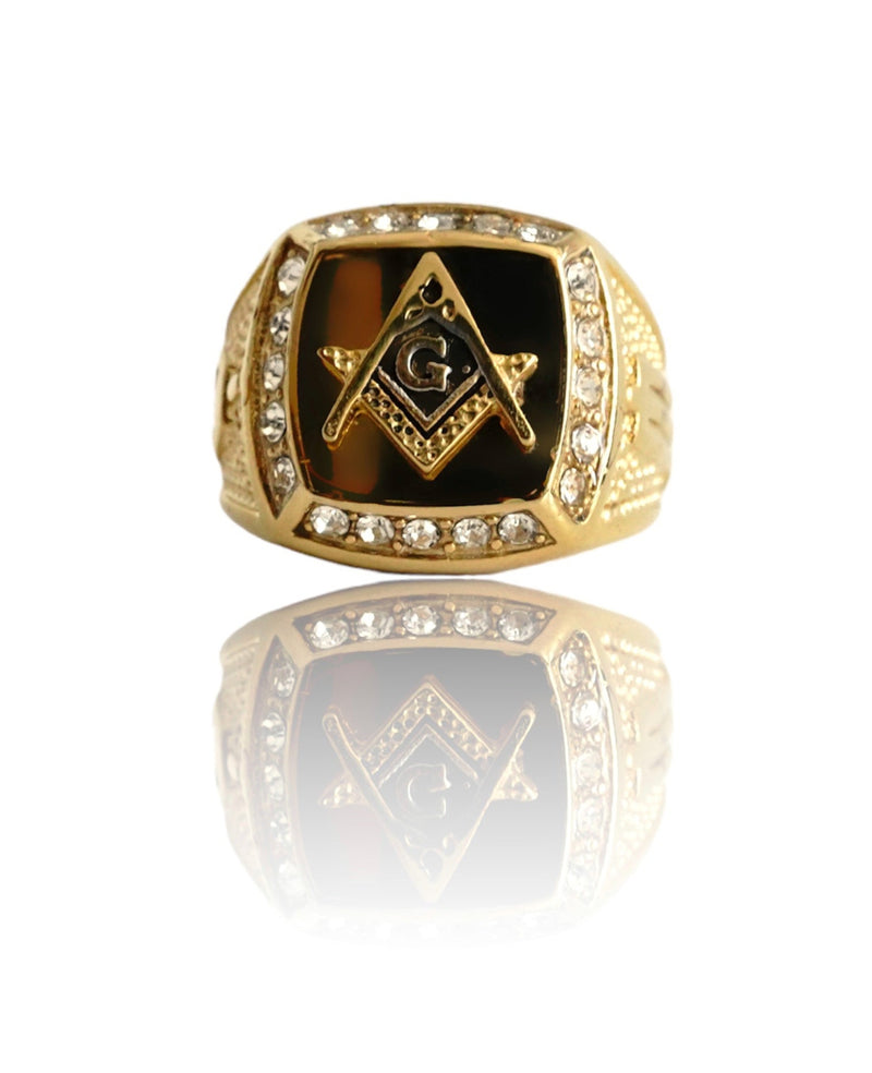 Big Daddy Masonic Gold Ring