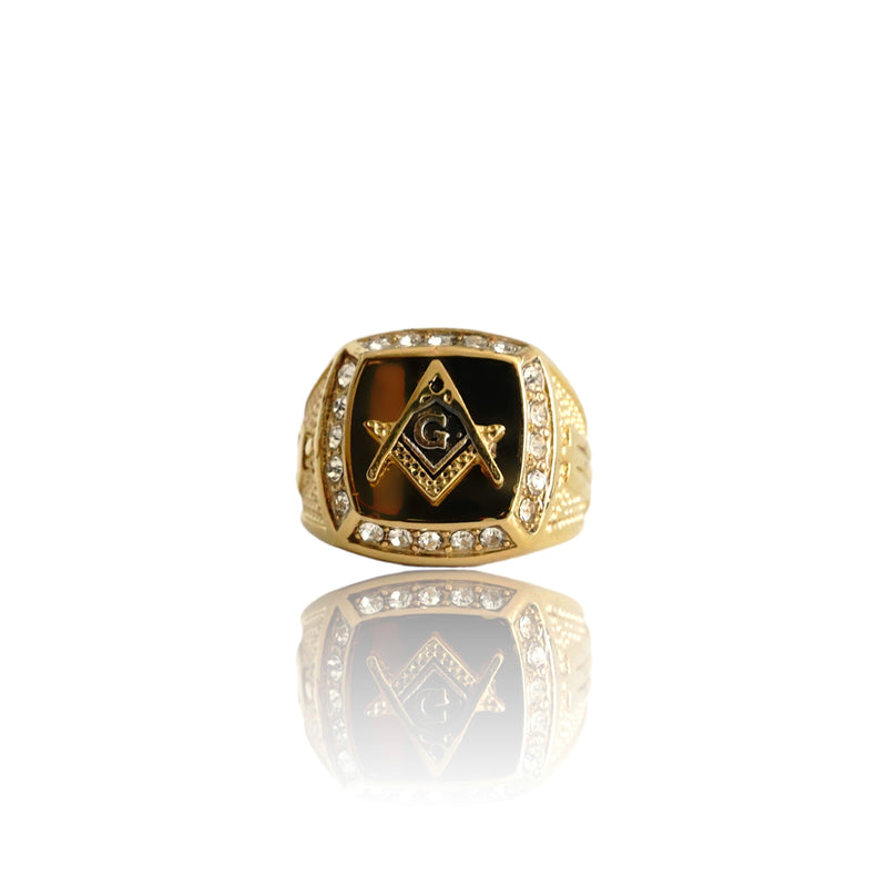 Big Daddy Masonic Gold Ring