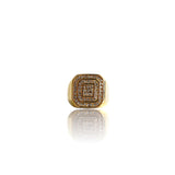 Big Daddy Imperial Iced Gold Ring