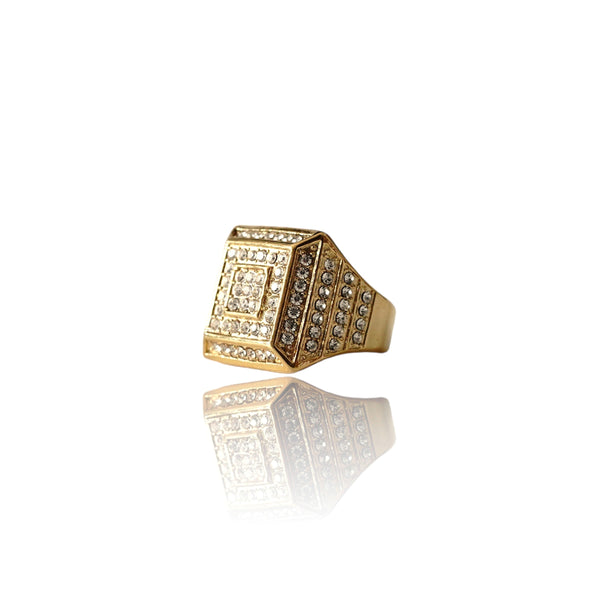 Big Daddy Royal Iced Gold Ring