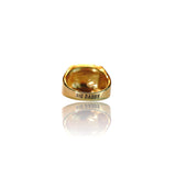 Big Daddy Iced Out Crystal Gold Ring