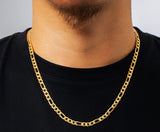 Big Daddy 3mm Figaro Gold Chain