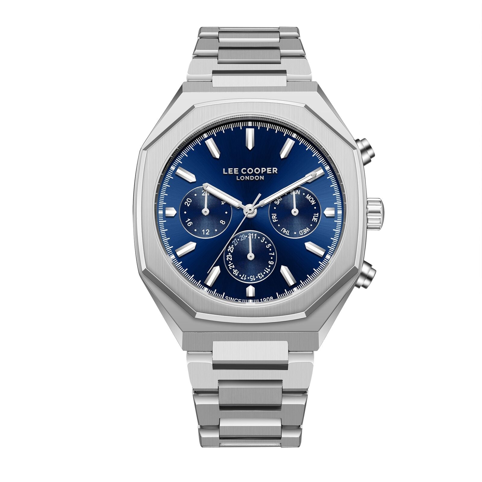 Lee Cooper Silver Men's Watch LC08045.390 LC08045.390 - Image 1