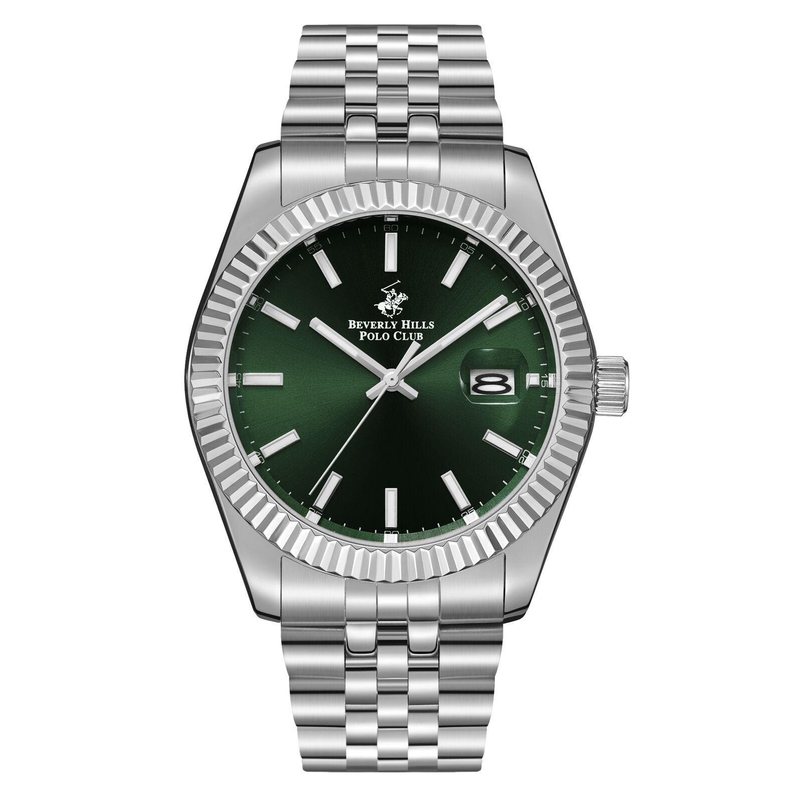 Beverly Hills Polo Club Silver Men's Watch BP3018X.371