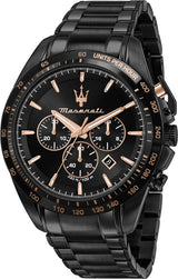 Maserati Traguardo Chronograph Black  Men's Watch  R8873612048 - Big Daddy Jewelry