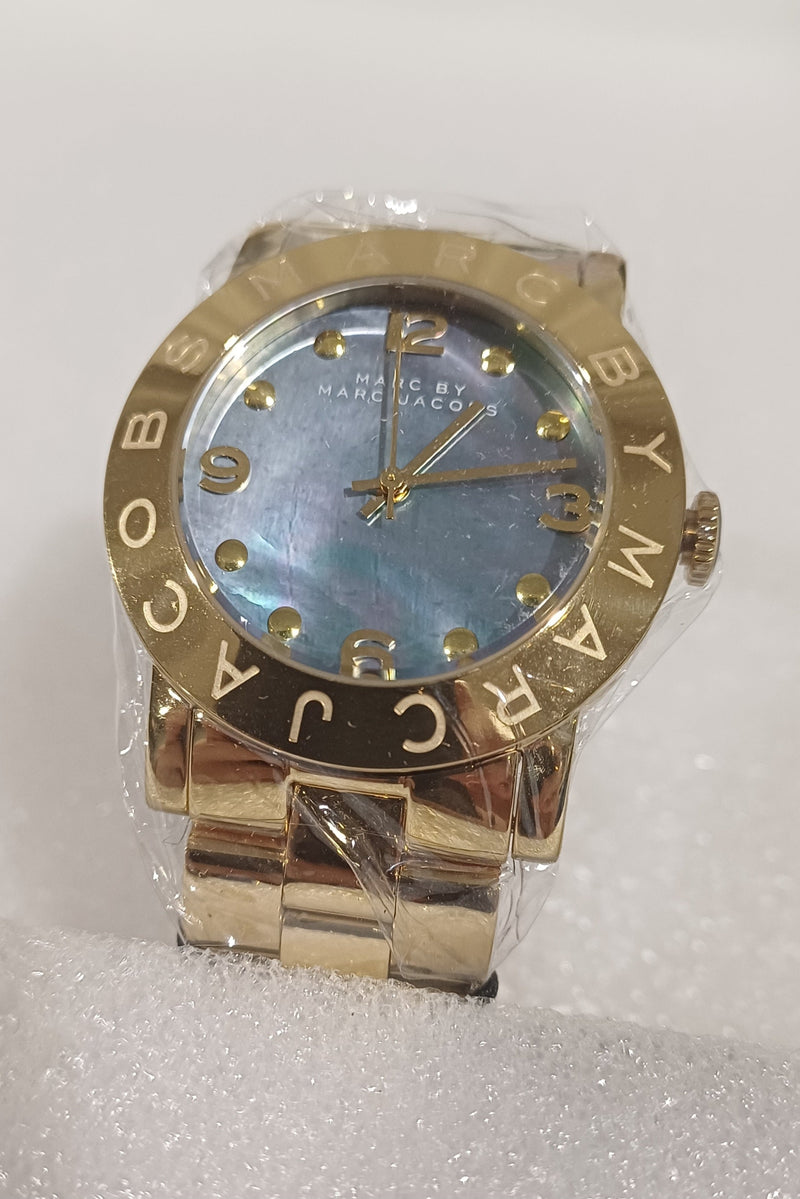 Marc By Marc Jacobs Amy Black Women's Gold Classic Watch MBM3273