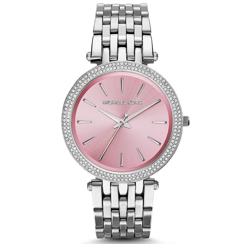 Michael Kors Darci Crystal Paved Pink Dial Ladies Watch  MK3352 - Big Daddy Jewelry