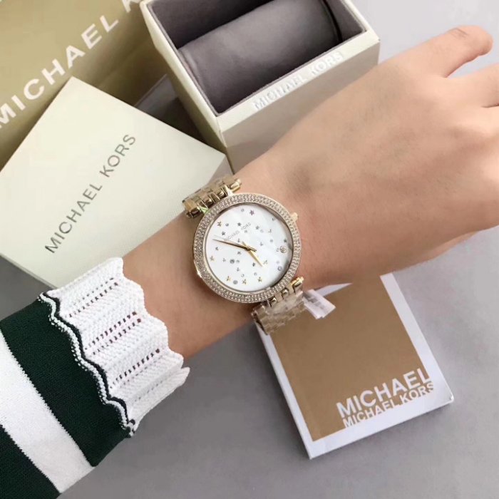 Michael Kors Darci Crystal Paved Gold Ladies Watch MK3727 - Big Daddy Jewelry #4