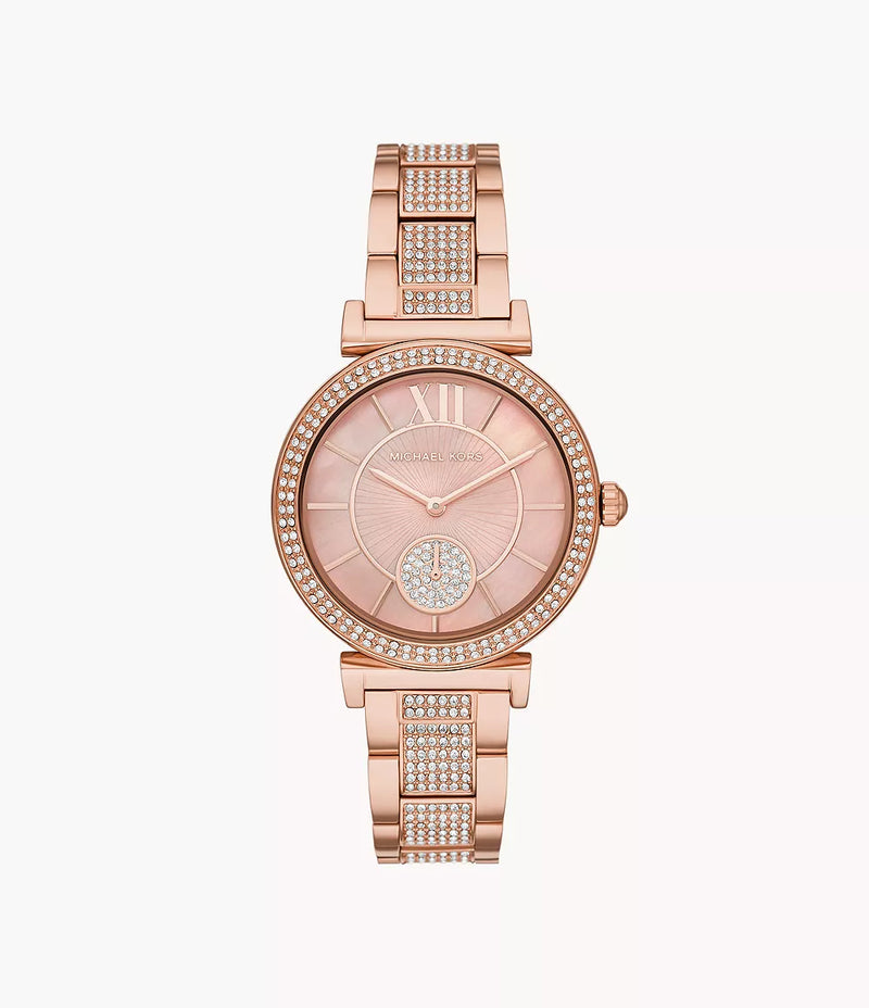 Michael Kors Rose Gold Ladies Watch - MK4617 MK4617 - Image 1