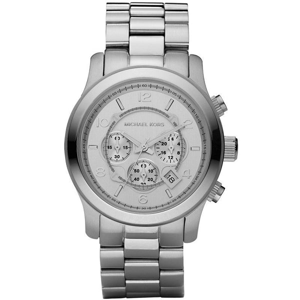 Michael Kors Runway Chronograph Silver Men's Watch  MK8086 - Big Daddy Jewelry