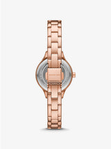 Michael Kors Mini Aspyn Pavé Rose Gold-Tone Watch - MKO1087 mk01087 - Image 3