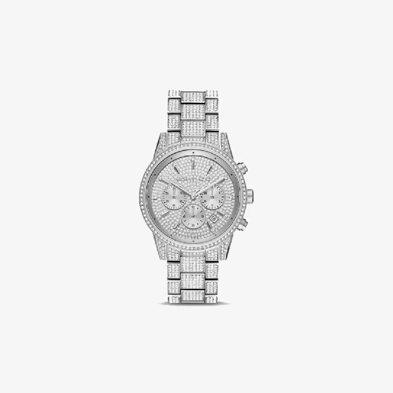 Michael Kors Silver Ladies Watch - MK6746 MK6746 - Image 1