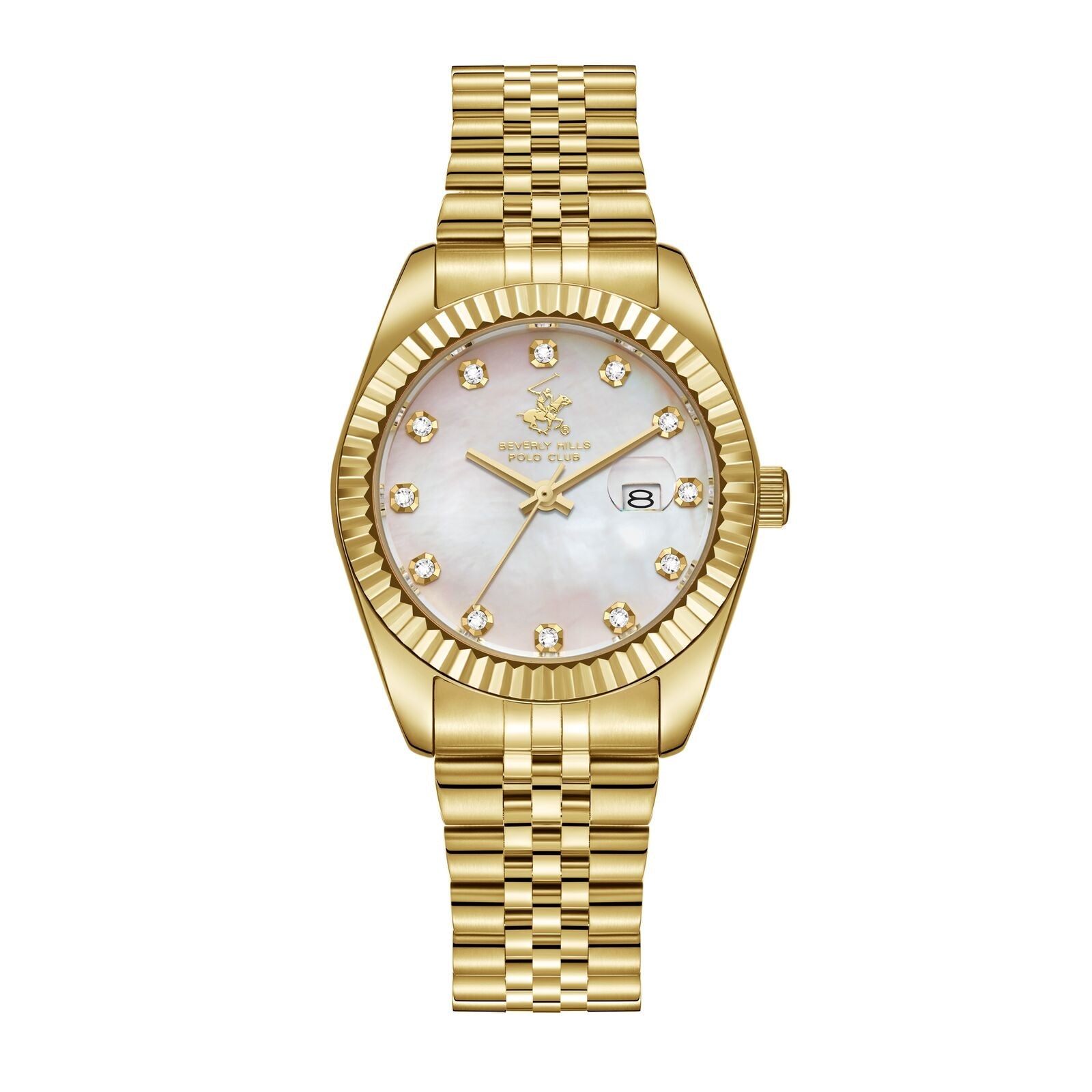 Beverly Hills Polo Club Gold Ladies Watch BP3654X.120