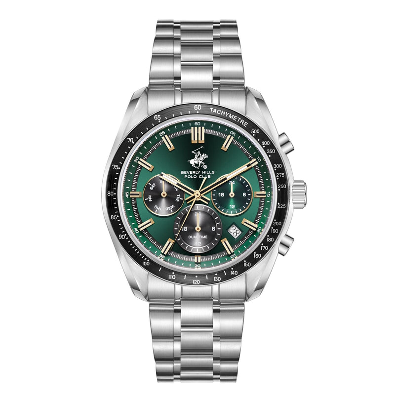 Beverly Hill Polo Club Silver Men's Watch - BP3814X.370 BP3814X.370 - Image 1