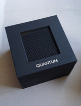 Quantum Men's Black Chronograph Silicone Strap Watch – PWG1005.151