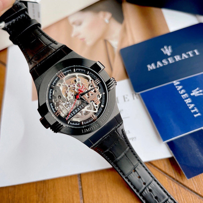 Maserati Watch Automatic Skeleton Men's Watch R8821108021 - Big Daddy Jewelry #6