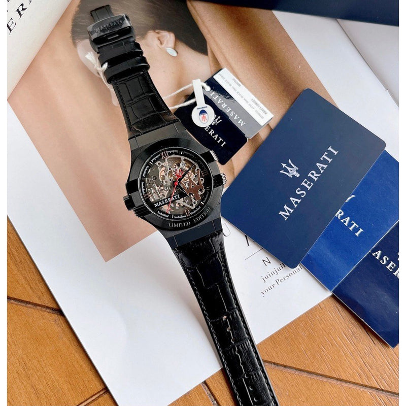 Maserati Watch Automatic Skeleton Men's Watch R8821108021 - Big Daddy Jewelry #2