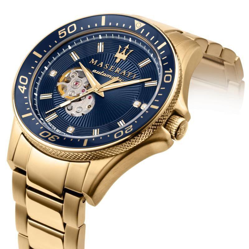 Maserati Sfida Automatic Diamond Men's Watch R8823140004 - Big Daddy Jewelry #8