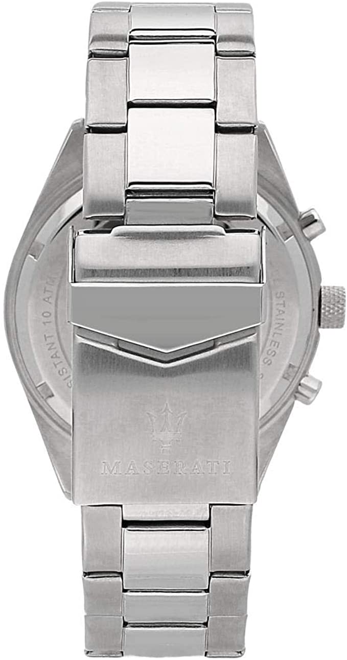 Maserati Silver Stainless-Steel Quartz Men's Watch R8853100018 - Big Daddy Jewelry #3