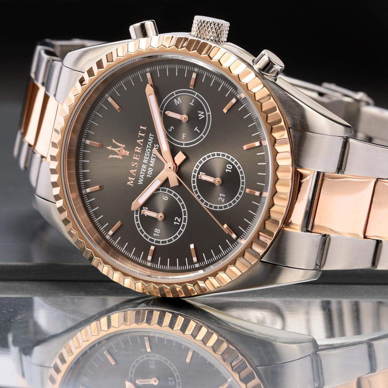 Maserati Competizione Analog Black Dial Men's Watch R8853100020 - Big Daddy Jewelry #5