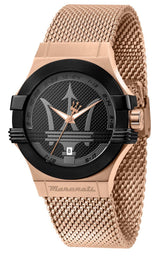Maserati Potenza Rose Gold Mesh Bracelet   R8853108009 - Big Daddy Jewelry