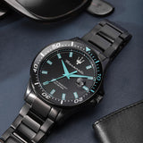Maserati Sfida Analog Black Dial Men's Watch R8853144001 - Big Daddy Jewelry #5