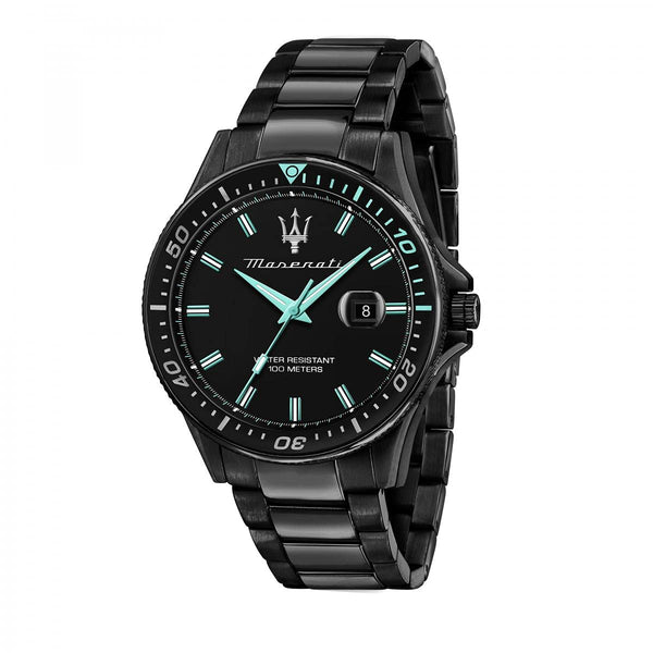 Maserati Sfida Analog Black Dial Men's Watch  R8853144001 - Big Daddy Jewelry