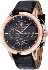 Maserati Chronograph Brown Dial Leather Men's Watch  R8871619001 - Big Daddy Jewelry