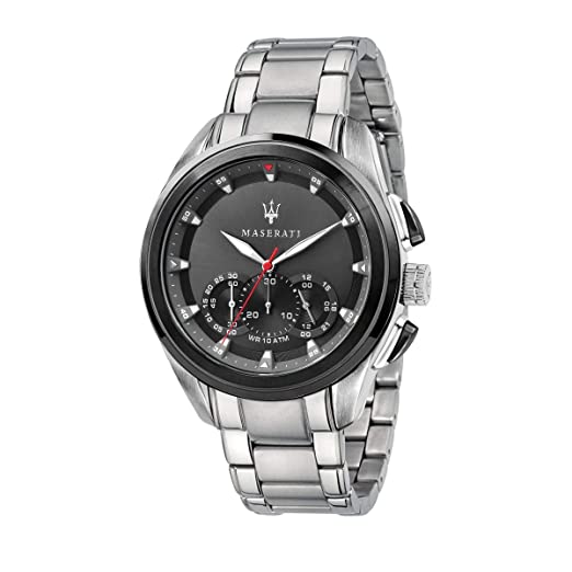 Maserati Analog Black Dial Men's Watch  R8873612015 - Big Daddy Jewelry