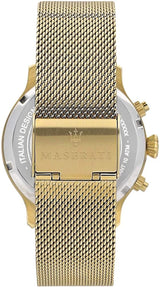 Maserati Epoca 42mm Gold Mesh Men's Watch R8873618007 - Big Daddy Jewelry #4