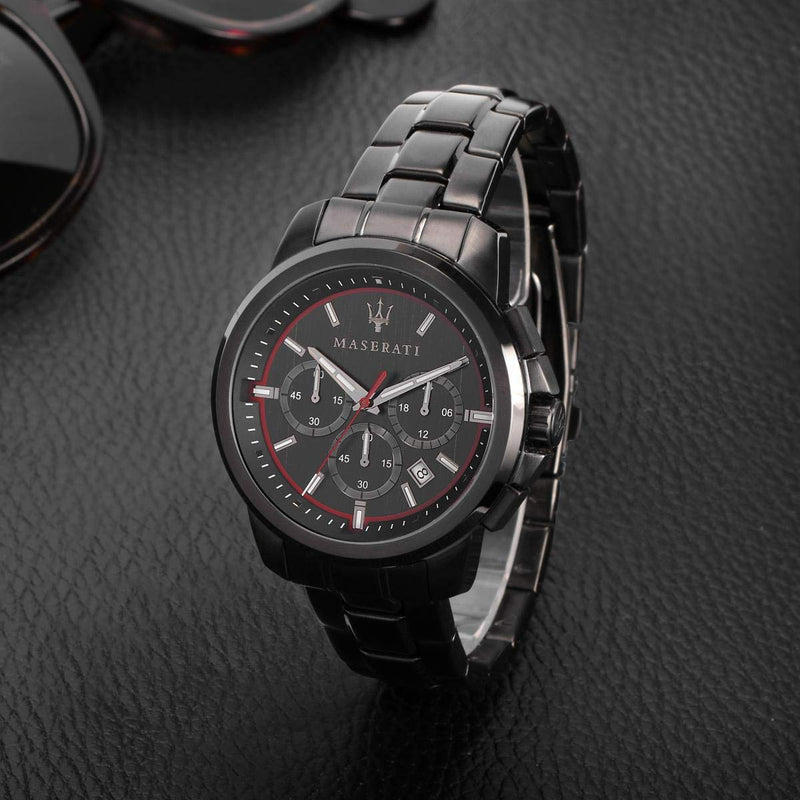 Maserati Analog Black Dial Men's Watch R8873621014 - Big Daddy Jewelry #5