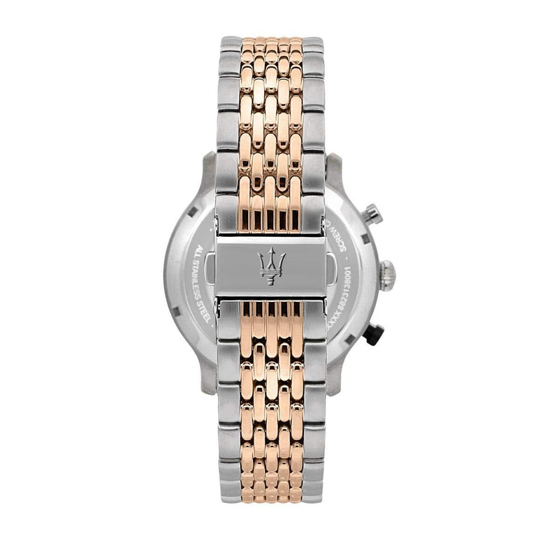 Maserati Legend 42 mm Chronograph Ivory Dial Men's Watch R8873638002 - Big Daddy Jewelry #3