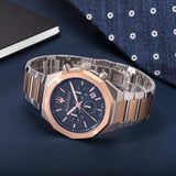 Maserati Stile Analog Blue Dial Men's Watch R8873642002 - Big Daddy Jewelry #5