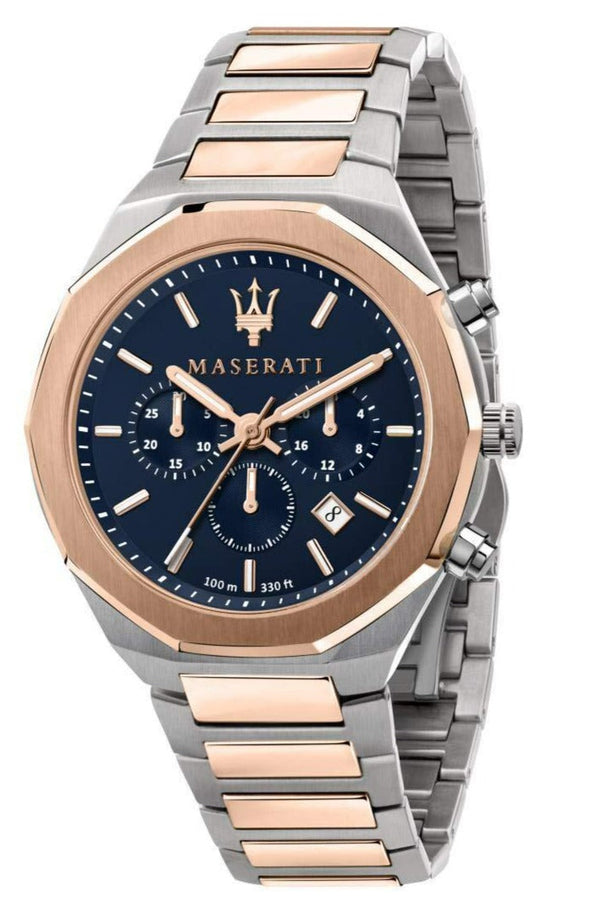 Maserati Stile Analog Blue Dial Men's Watch  R8873642002 - Big Daddy Jewelry