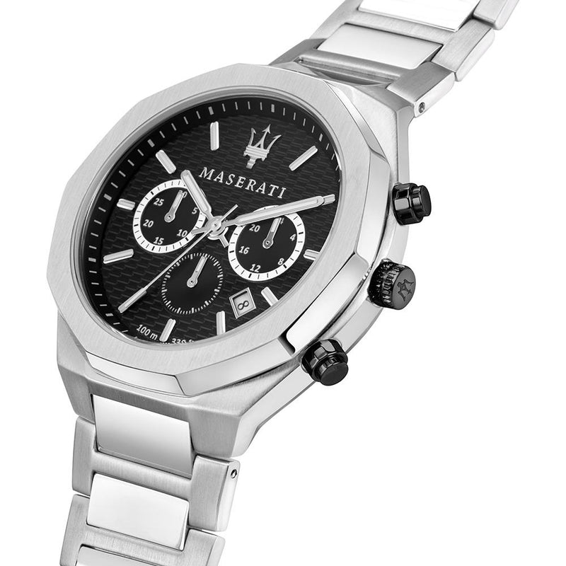 Maserati Stile Chronograph Stainless Steel Men's Watch R8873642004 - Big Daddy Jewelry #4