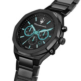 Maserati Stile Analog Black Dial Men's Watch R8873644001 - Big Daddy Jewelry #5