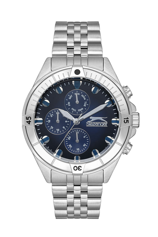 Slazenger Silver Stainless Steel Men's Watch - Sl.09.2227.2.02 Sl.09.2227.2.02 - Image 1