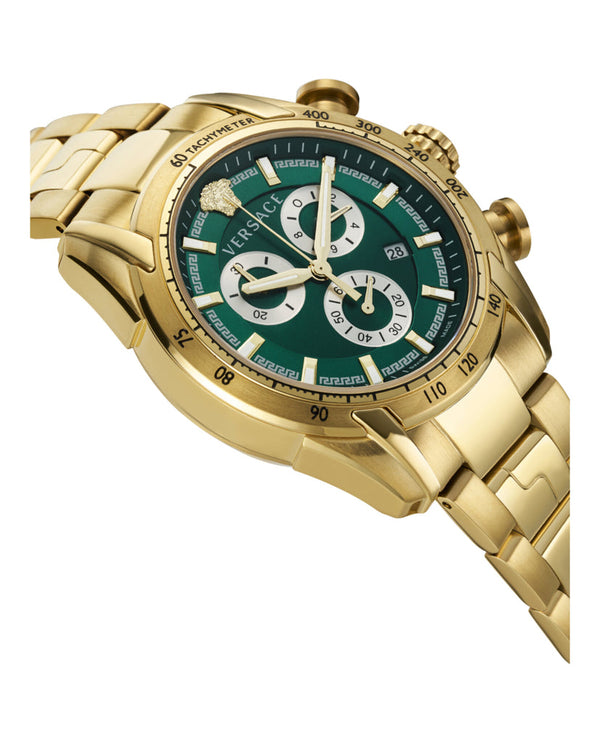 Versace V-Ray Chronograph Green Dial Men's Watch VE2I00621 - Big Daddy Jewelry #2