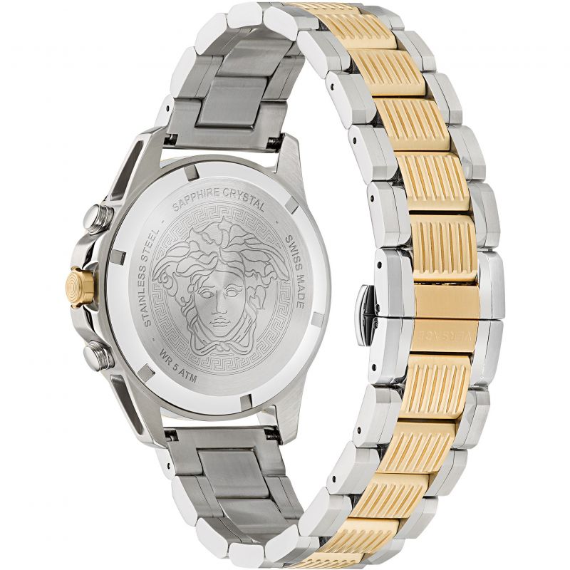 Versace Greca Action Chronograph Two-Tone Men's Watch VE3J00522 - Big Daddy Jewelry #3